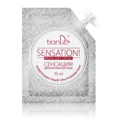 TianDe Denný krém na tvár „Sensation“ 10ml