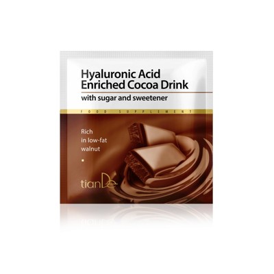 TianDe Kakaový nápoj obohatený o kyselinu hyalurónovú 10g